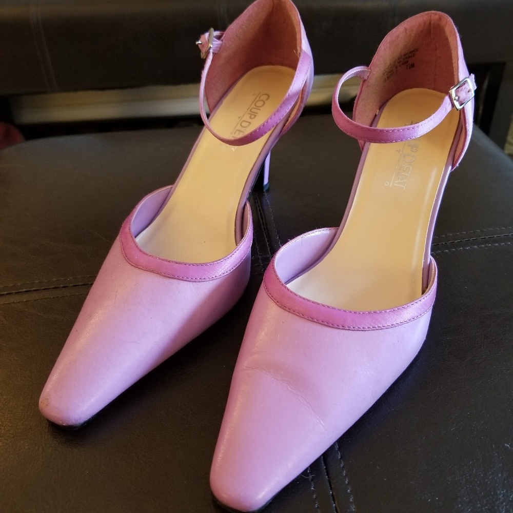 Coup D'etat Pink Pumps